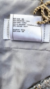 CHANEL 08A Sarah Jessica Parker Grey Multi Tweed Skirt Lion Button 36 シャネル サラ ジェシカ着用 グレー マルチ ツイード スカート ライオン ボタン 即発