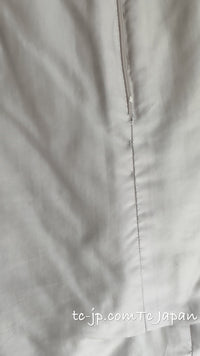 CHANEL 08A Sarah Jessica Parker Grey Multi Tweed Skirt Lion Button 36 シャネル サラ ジェシカ着用 グレー マルチ ツイード スカート ライオン ボタン 即発