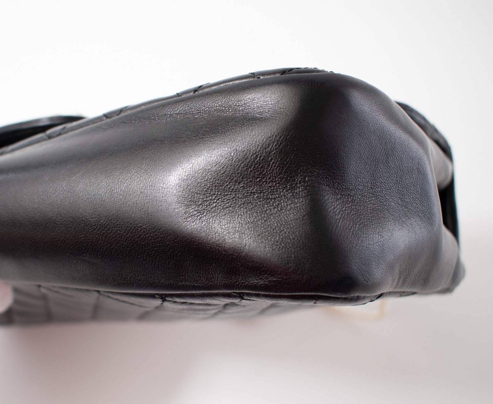 CHANEL Black Lambskin Westminster Classic Pearl Chain Matelasse Bag シャネル ブラック ラムスキン ウエストミンスター パール チェーン マトラッセ バッグ 即発