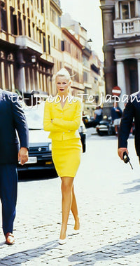 CHANEL 12C Navy Rhinestone CC Buttons Wool V-neck Jacket 34 シャネル ネイビー ラインストーン CCボタン ウール Vネック ジャケット 即発 - TC JAPAN