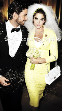 CHANEL 12C Navy Rhinestone CC Buttons Wool V-neck Jacket 34 シャネル ネイビー ラインストーン CCボタン ウール Vネック ジャケット 即発 - TC JAPAN