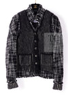 CHANEL 10A Black Ivory Wool Silk Tweed Jacket with Vest 38 シャネル ブラック アイボリー ウール シルク ツイード ジャケット ベスト付き 即発