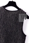 CHANEL 10A Black Ivory Wool Silk Tweed Jacket with Vest 38 シャネル ブラック アイボリー ウール シルク ツイード ジャケット ベスト付き 即発