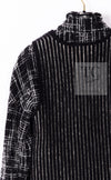 CHANEL 10A Black Ivory Wool Silk Tweed Jacket with Vest 38 シャネル ブラック アイボリー ウール シルク ツイード ジャケット ベスト付き 即発