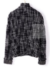 CHANEL 10A Black Ivory Wool Silk Tweed Jacket with Vest 38 シャネル ブラック アイボリー ウール シルク ツイード ジャケット ベスト付き 即発