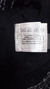 CHANEL 10A Black Ivory Wool Silk Tweed Jacket with Vest 38 シャネル ブラック アイボリー ウール シルク ツイード ジャケット ベスト付き 即発