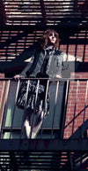 CHANEL 10A Black Ivory Wool Silk Tweed Jacket with Vest 38 シャネル ブラック アイボリー ウール シルク ツイード ジャケット ベスト付き 即発