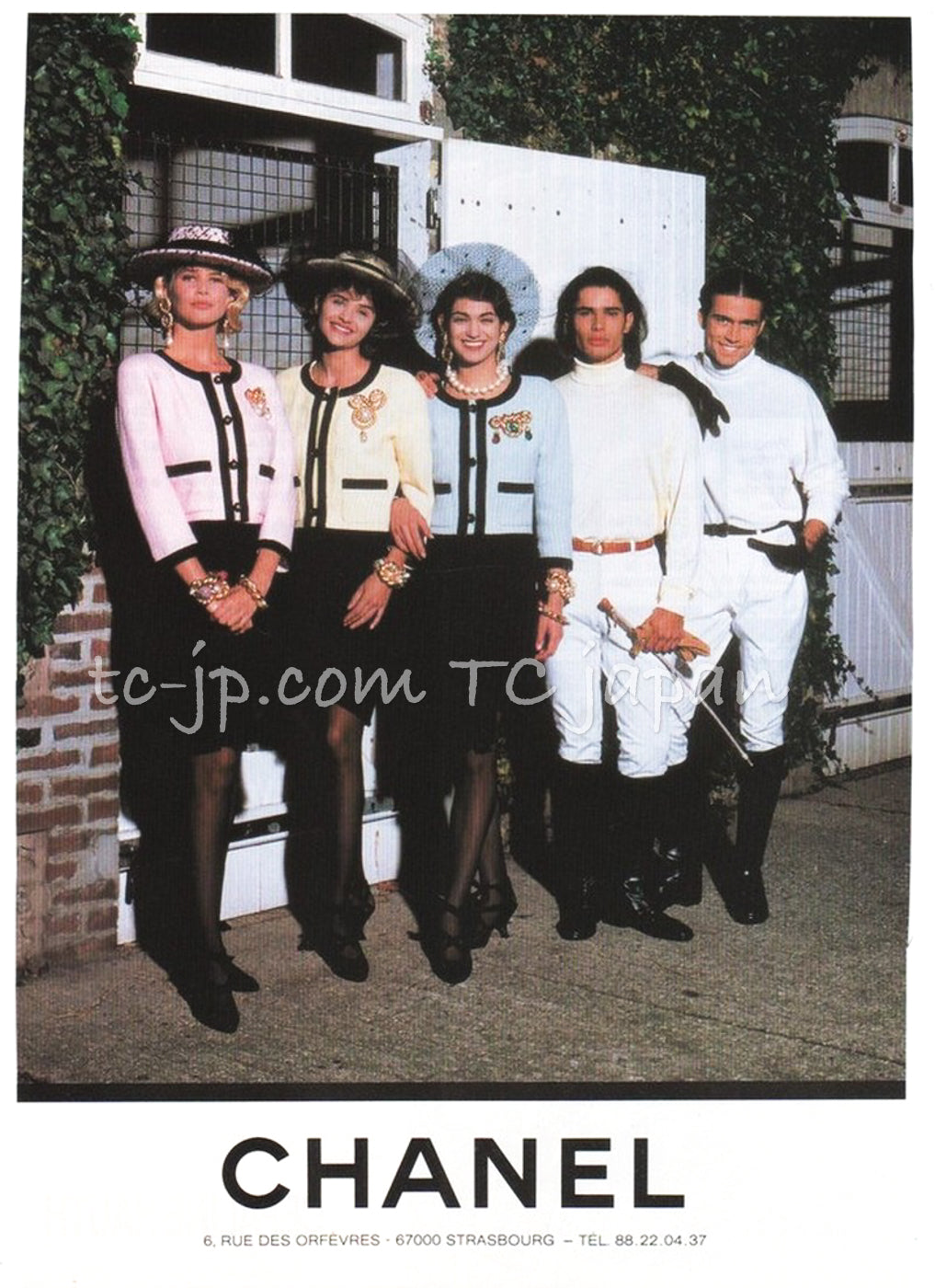 CHANEL 90S Vintage Ivory Black Braid Trim CC Ball Buttons Tweed Jacket 44 46 シャネル ヴィンテージ アイボリー ブラック ブレードトリム CCロゴ 手毬ボタン ツイード ジャケット 即発 - TC JAPAN