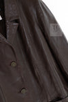 CHANEL 04PF Brown Lambskin Leather Jacket Coat 38 シャネル ブラウン ラムスキン レザー ジャケット コート 即発
