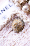 CHANEL 10S Pale Beige Pink Ivory Cotton Tweed Jacket 36 シャネル ペール ベージュ ピンク アイボリー コットン ツイード ジャケット 即発