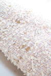 CHANEL 10S Pale Beige Pink Ivory Cotton Tweed Jacket 36 シャネル ペール ベージュ ピンク アイボリー コットン ツイード ジャケット 即発