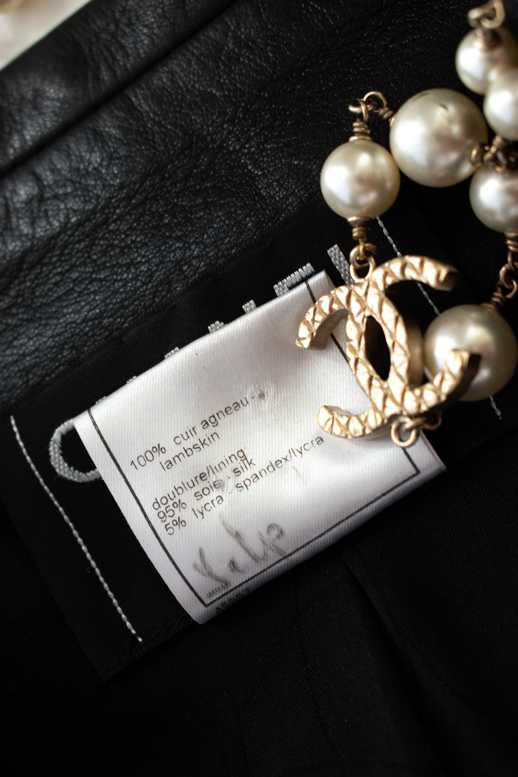 【超希少】シャネル レザージャケット ダブルボタン 36 CHANEL - シャネル ミックスツイードジャケット ココマークボタン 36