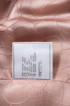 CHANEL 02S Pink Mix Ponpon Trim Cotton Silk Tweed Jacket 38 40 シャネル ピンク ミックス ポンポン トリム コットン シルク ノーカラー ツイード ジャケット 即発