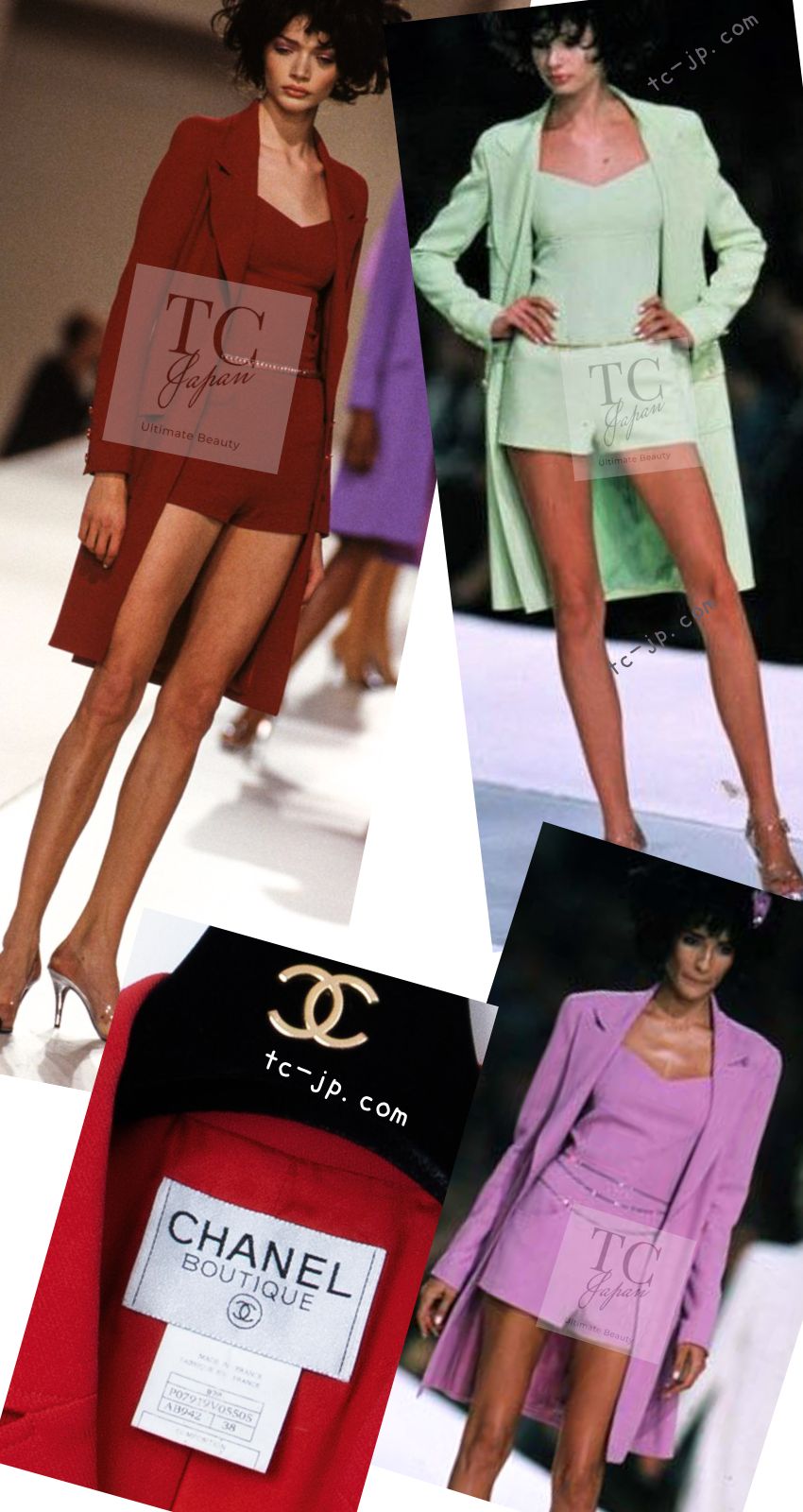 シャネルCHANEL ジャケット ヴィンテージ シャネル コート CHANEL ヴィンテージ オレンジレッド ジャケット ココ