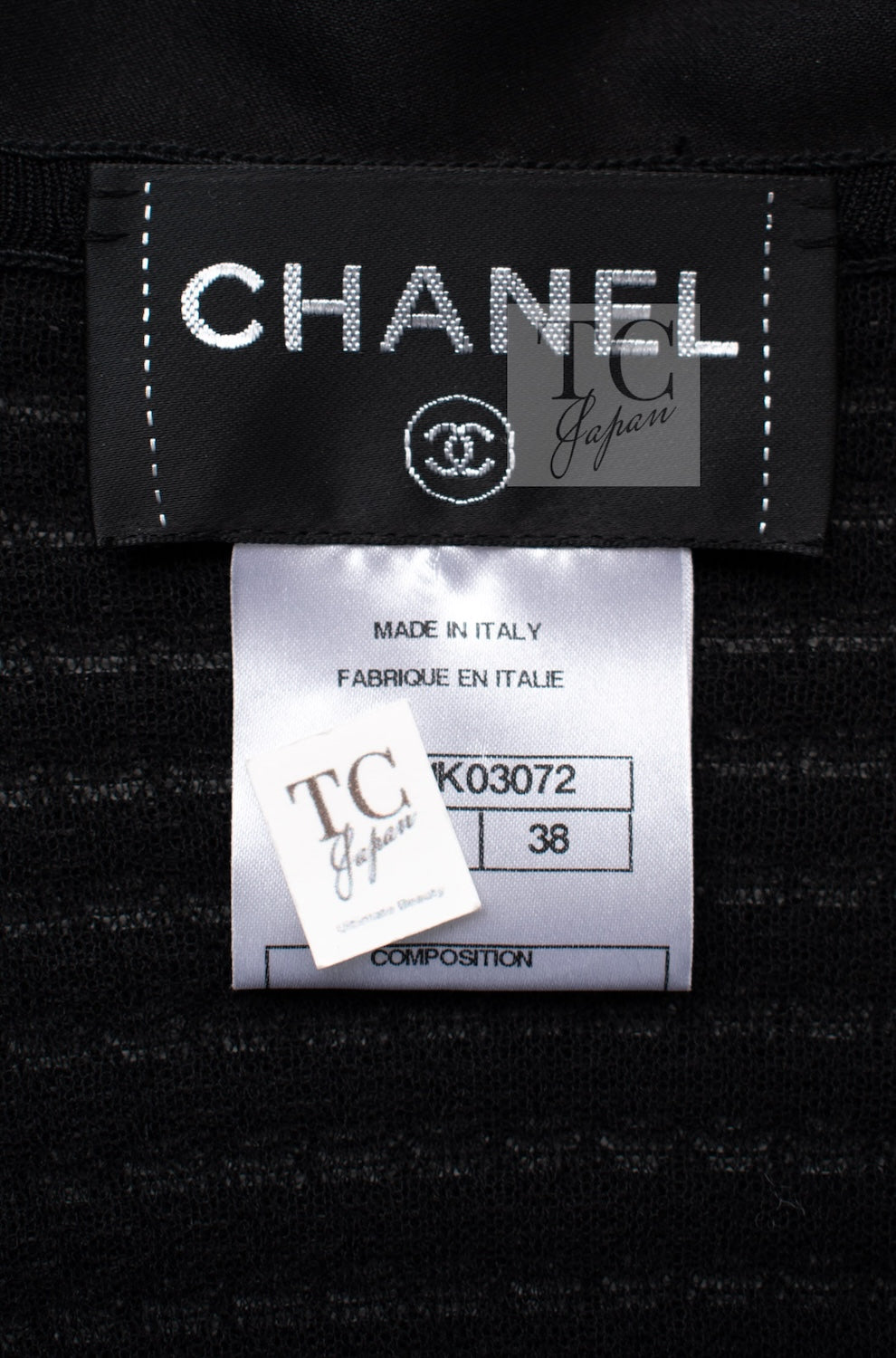 CHANEL 11S Cameron Diaz Black White Lace Cardigan Jacket Dress Set up 38 シャネル ブラック ホワイト レース カーディガン ジャケット ワンピース セットアップ 即発 - TC JAPAN