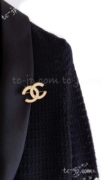 CHANEL 11S Cameron Diaz Black White Lace Cardigan Jacket Dress Set up 38 シャネル ブラック ホワイト レース カーディガン ジャケット ワンピース セットアップ 即発