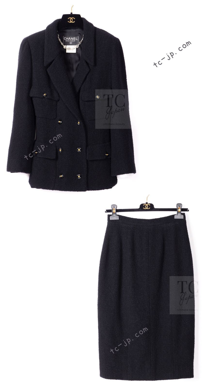 CHANEL、後ろボタンスカート スカート - プレタポルテ | CHANEL