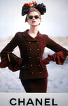 CHANEL 95A Vintage Black Wool CC Logo Buttons Double Tweed Jacket Skirt Suit 44 46 シャネル ヴィンテージ ブラック ウール CCロゴボタン ダブル ツイード ジャケット スカート スーツ 即発