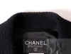 CHANEL 95A Vintage Black Wool CC Logo Buttons Double Tweed Jacket Skirt Suit 44 46 シャネル ヴィンテージ ブラック ウール CCロゴボタン ダブル ツイード ジャケット スカート スーツ 即発