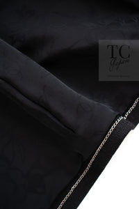 CHANEL 14B Black Metallic CC Buttons Wool Tweed Blazer Jacket 42 シャネル ブラック メタリック ココボタン ウール ツイード ブレザー ジャケット 即発