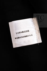 CHANEL 14B Black Metallic CC Buttons Wool Tweed Blazer Jacket 42 シャネル ブラック メタリック ココボタン ウール ツイード ブレザー ジャケット 即発