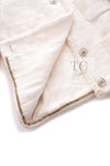 CHANEL 21PF White Ivory CC Logo Metiers D’art Jacket 34 36 シャネル ジャケット ホワイト アイボリー CC ロゴ メティエダール 即発