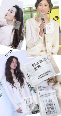 CHANEL 21PF White Ivory CC Logo Metiers D’art Jacket 34 36 シャネル ジャケット ホワイト アイボリー CC ロゴ メティエダール 即発