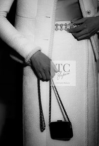 CHANEL 21PF Black CC Logo Metiers D’art Jacket 34 36 シャネル ブラック CC ロゴ メティエダール ジャケット 即発