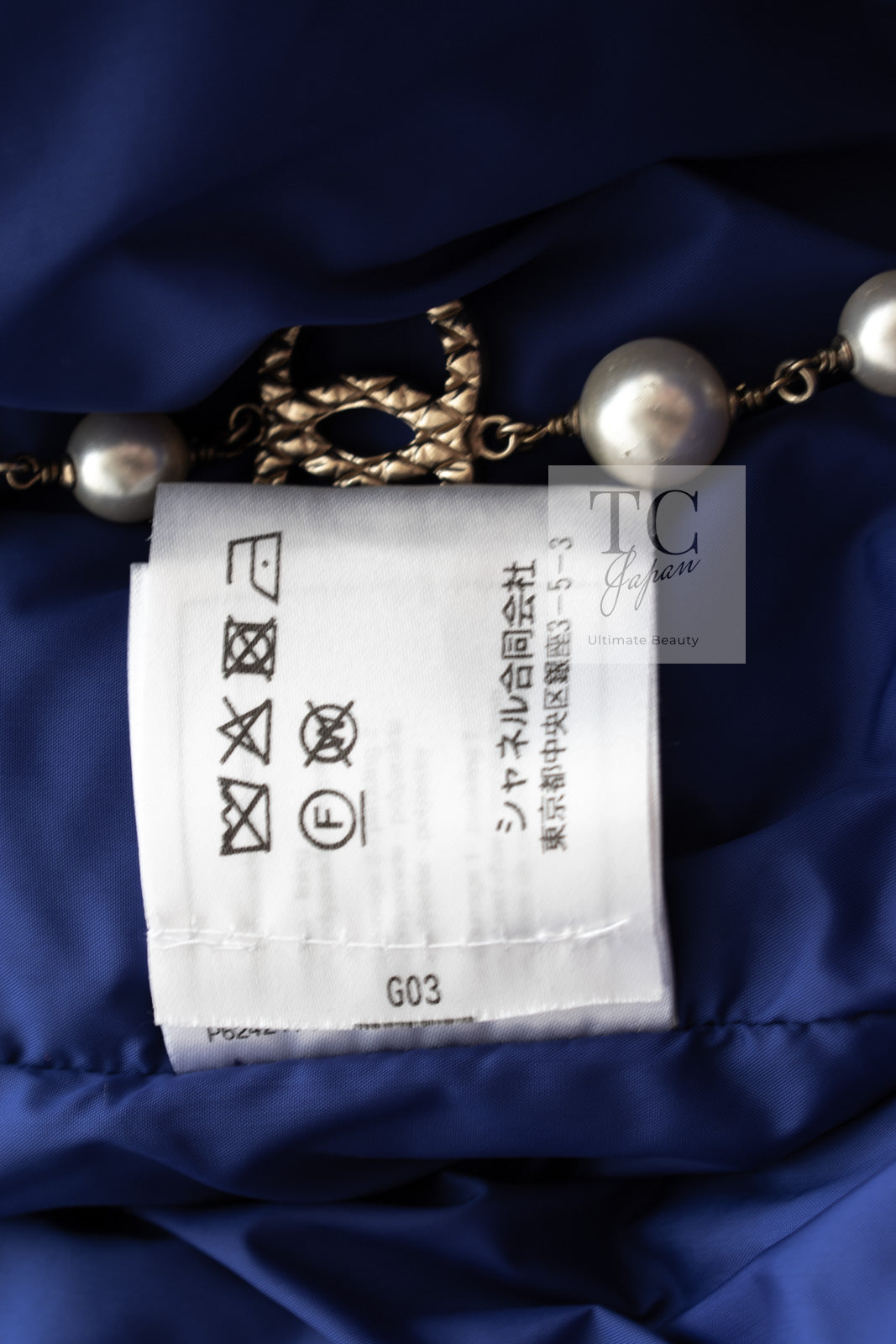 CHANELシャネルダウンコート36 濃紫 シャネル ダウン ジャケット CHANEL バイオレットパープル コート 19A