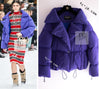 CHANEL 19A Violet Purple Down Jacket Coat 36 38 シャネル バイオレットパープル ダウン ジャケット コート 即発