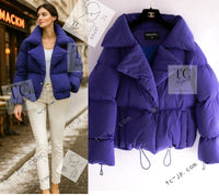 CHANEL 19A Violet Purple Down Jacket Coat 36 38 シャネル バイオレットパープル ダウン ジャケット コート 即発 - TC JAPAN