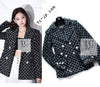 CHANEL 19C Black Navy LA PAUSA Double Cotton Tweed Jacket 36 38 シャネル ブラック ネイビー ダブル コットン ツイード ジャケット 即発