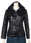 CHANEL 12S Black Zipper Jacket Hood CC Buttons 38 シャネル ブラック ブルゾン パーカー CC ジッパー ジャケット フード付 即発