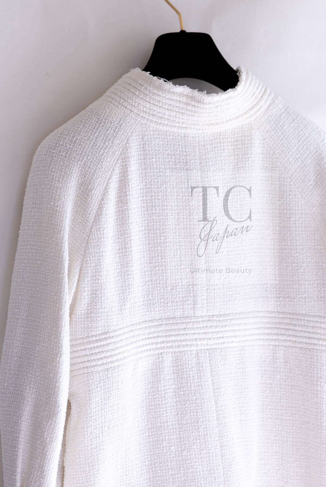 美品✨CHANEL ツイード　ジャケット　ホワイト 美品✨CHANEL ツイード ジャケット ホワイト 渋谷並木橋店】2024