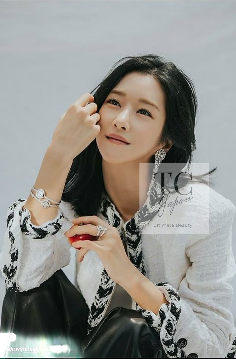 CHANEL 20B Ivory White Ecru Black Braided Trim Collarless Tweed Jacket 42 シャネル アイボリー ホワイト ブラック ブレード トリム ノーカラー ツイード ジャケット 即発 - TC JAPAN