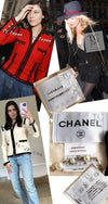 CHANEL 09PF Ivory Black Red Trim Moscow Wool Tweed Jacket 36 シャネル アイボリー ブラック レッド トリム ロマノフ ウール ツイード ジャケット 即発