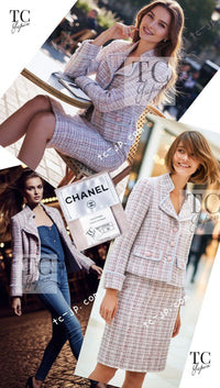 CHANEL 13C Rose Garden Lesage Pink Jacket 36 38 シャネル ローズガーデン ルサージュ ピンク ジャケット 即発 - TC JAPAN