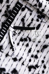 CHANEL 95C Vintage White Black Ribbon Tweed Jacket 34 シャネル ヴィンテージ ホワイト ブラック リボン ツイード ジャケット 即発