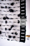 CHANEL 95C Vintage White Black Ribbon Tweed Jacket 34 シャネル ヴィンテージ ホワイト ブラック リボン ツイード ジャケット 即発