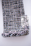 CHANEL 03A Lavender Pink Gray Multicolor Lesage Wool Tweed Jacket 42 シャネル ラベンダー ピンク グレー ルサージュ ツイード ジャケット 即発