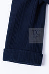 CHANEL 13S Navy Cotton Tweed Bottom Culottes Jumpsuit 34 シャネル ネイビー コットン ツイード ボトムキュロット ジャンプスーツ 即発