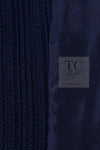 CHANEL 13S Navy Cotton Tweed Bottom Culottes Jumpsuit 34 シャネル ネイビー コットン ツイード ボトムキュロット ジャンプスーツ 即発