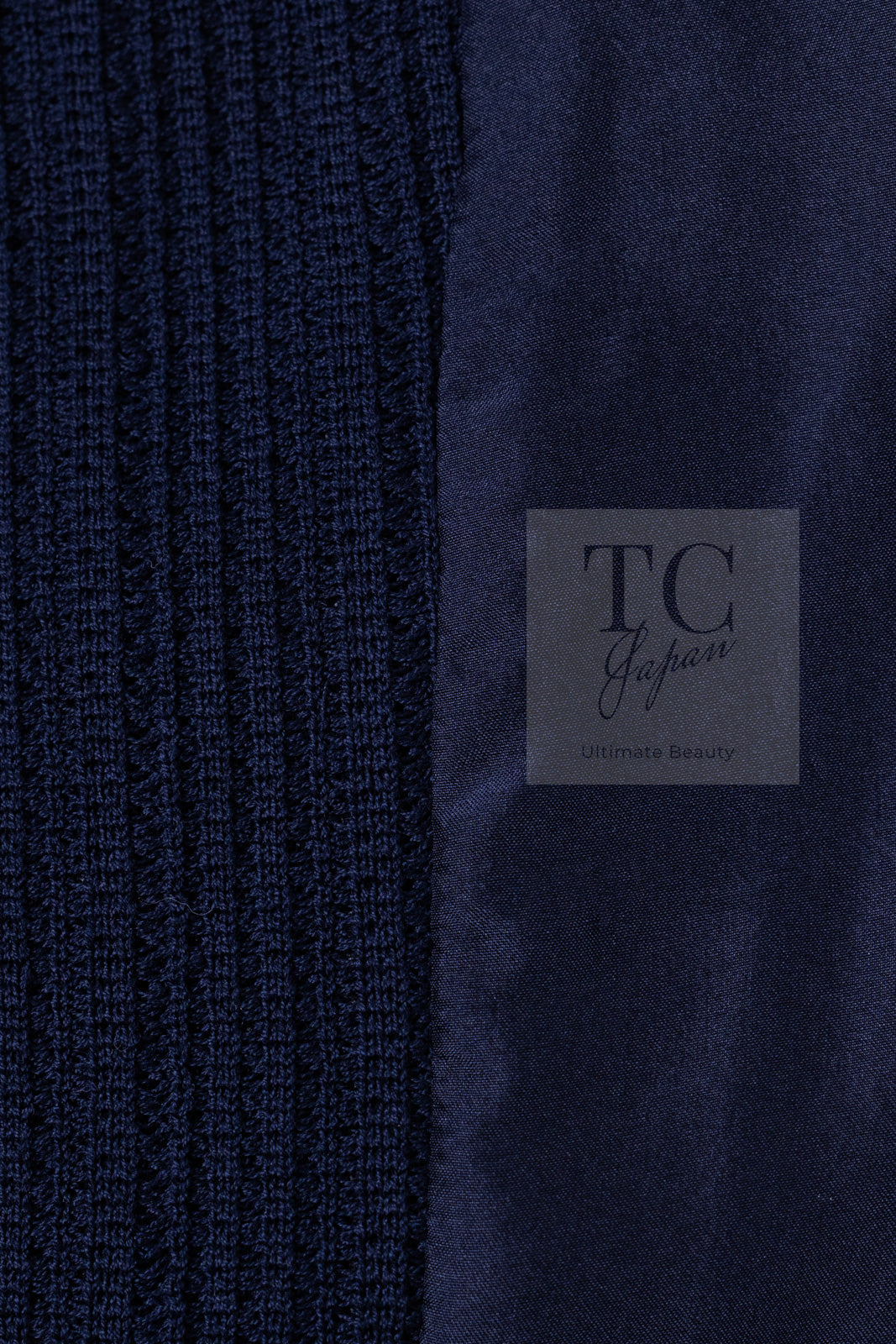 CHANEL 13S Navy Cotton Tweed Bottom Culottes Jumpsuit 34 シャネル ネイビー コットン ツイード ボトムキュロット ジャンプスーツ 即発