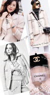 CHANEL 17A Pale Baby Pink Mohair Wool Coat Jacket 44 シャネル 軽くてふわふわ 淡い ベビーピンク モヘア ウール コート ジャケット 即発