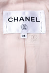 CHANEL 17A Pale Baby Pink Mohair Wool Coat Jacket 38 44 シャネル 軽くてふわふわ 淡い ベビーピンク モヘア ウール コート ジャケット 即発