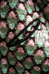 CHANEL 02S Green Pink Floral Tweed Jacket 46 シャネル グリーン ピンク フローラル ツイード ジャケット 即発