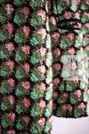 CHANEL 02S Green Pink Floral Tweed Jacket 46 シャネル グリーン ピンク フローラル ツイード ジャケット 即発