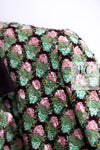 CHANEL 02S Green Pink Floral Tweed Jacket 46 シャネル グリーン ピンク フローラル ツイード ジャケット 即発