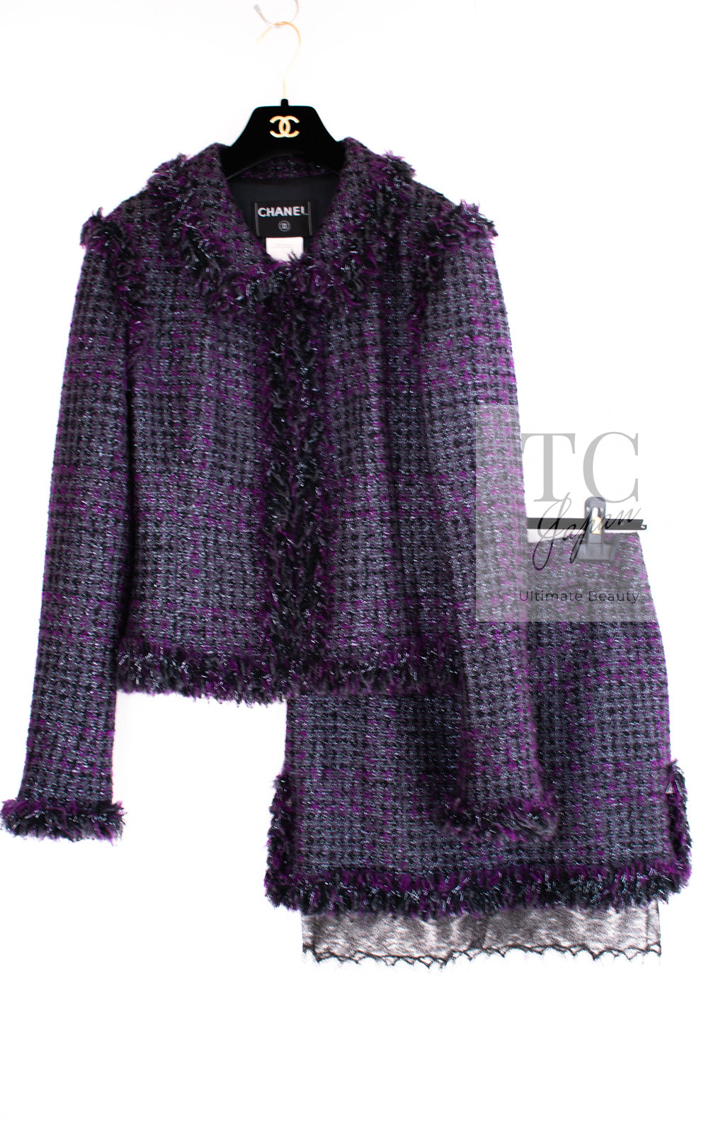 2023-24AW CHANEL シャネル 衣類 ツイードジャケット レディース