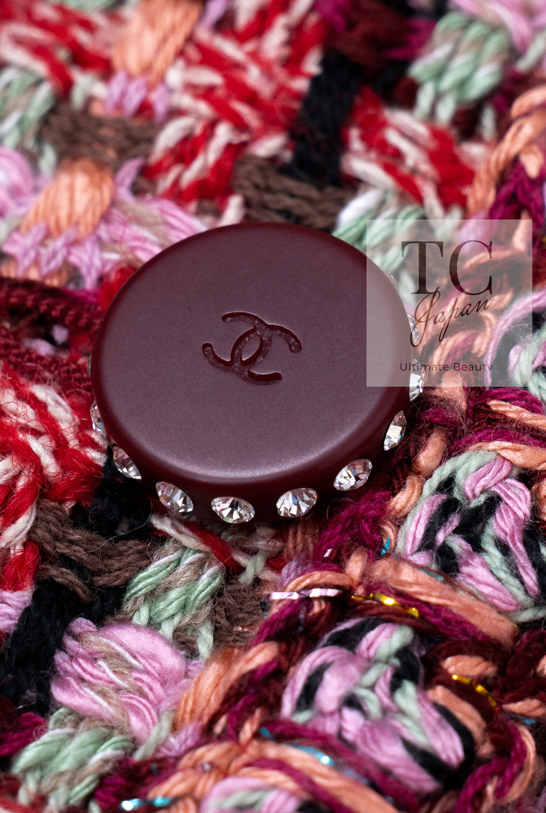 CHANEL 02S Vintage Red Mix Trim Collarless Tweed Jacket 34 36 42 シャネル ヴィンテージ レッド ミックス トリム ノーカラー ツイード ジャケット 即発